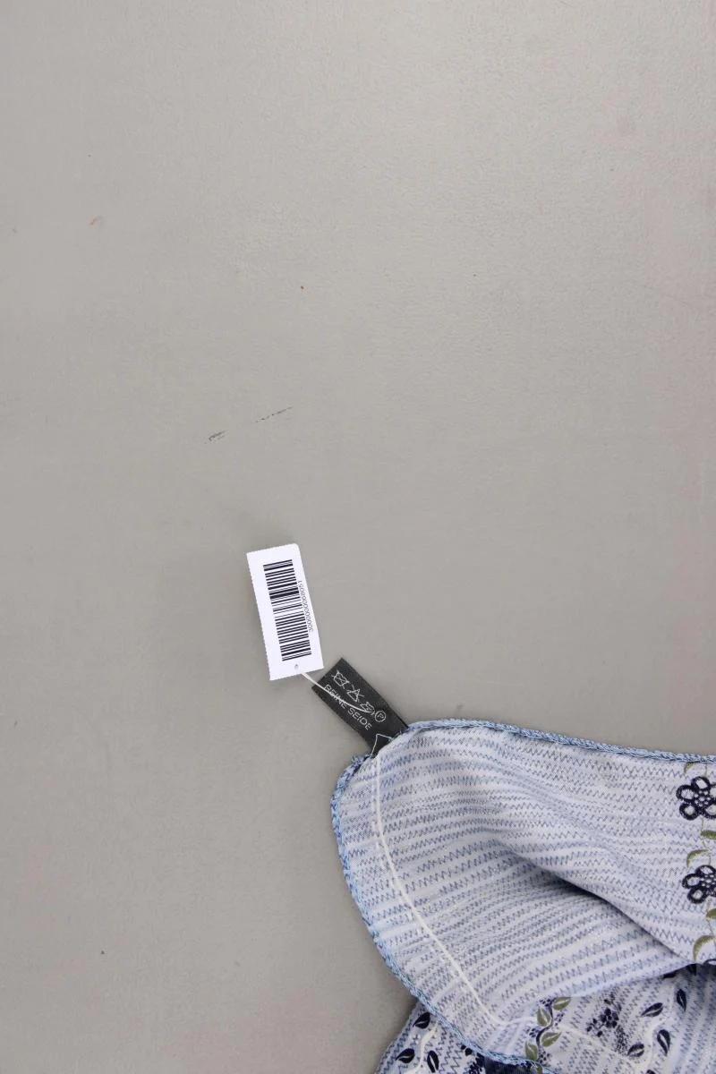 Seidentuch blau