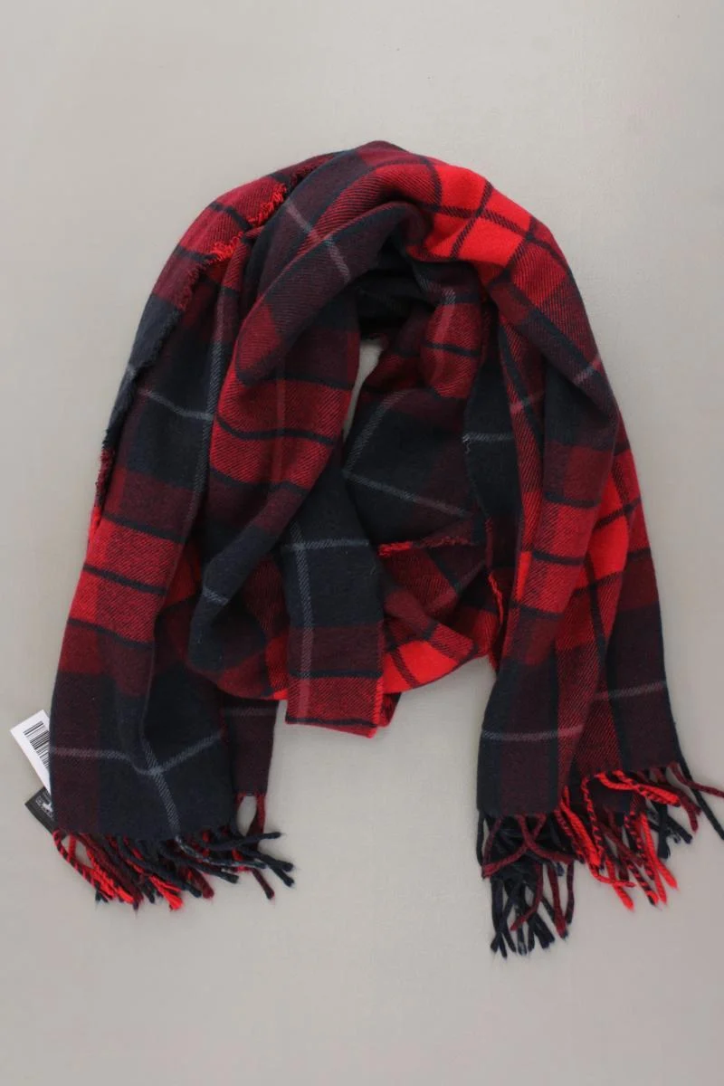 H&M Schal kariert mehrfarbig aus Polyacryl