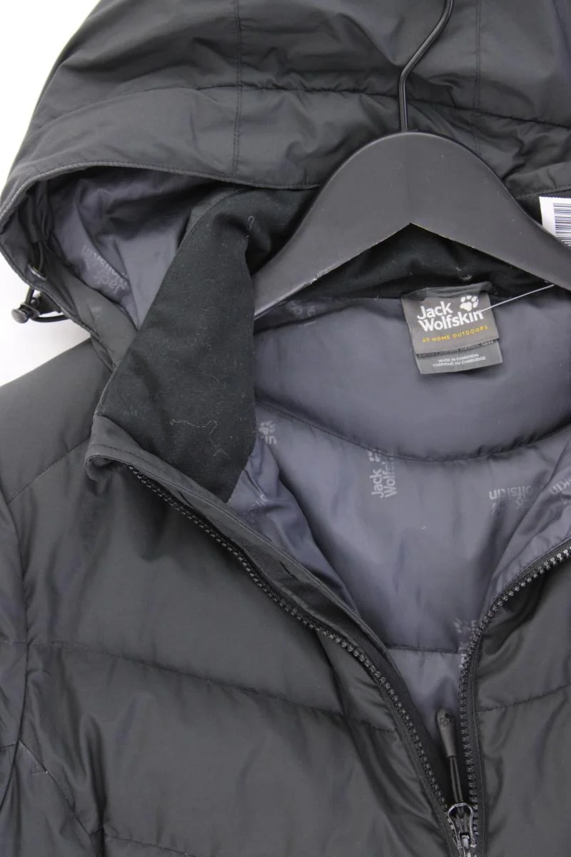 Jack Wolfskin Wintermantel Gr. L schwarz aus Polyester