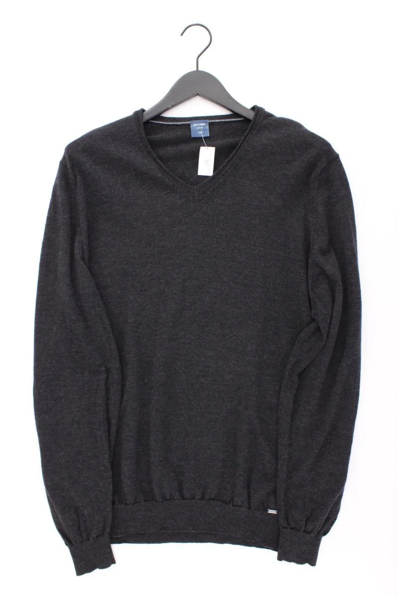 Olymp Wollpullover für Herren Gr. XXL grau