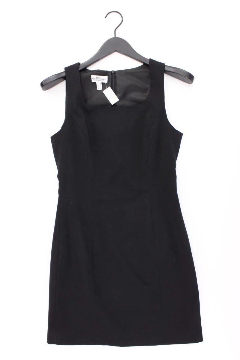 Best Connections Etuikleid mit Wolle Gr. 34 Ärmellos schwarz aus Polyester