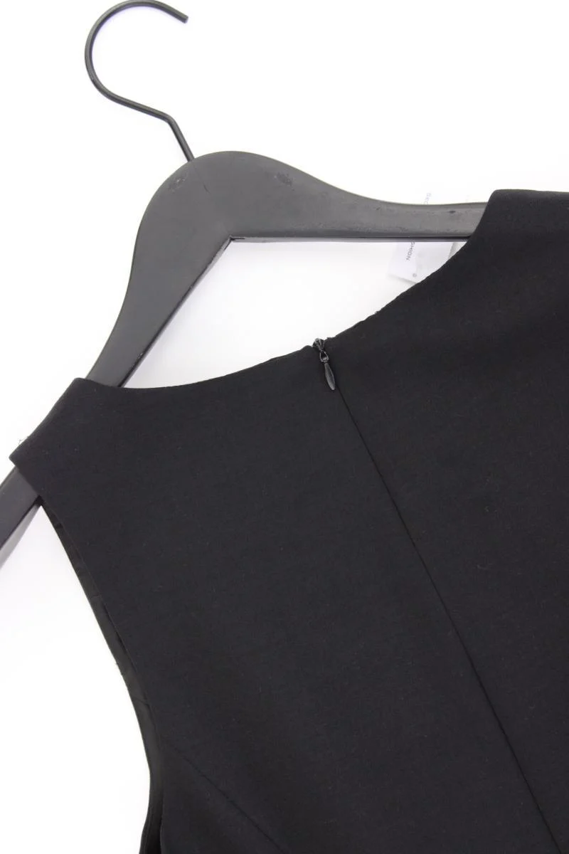 Best Connections Etuikleid mit Wolle Gr. 34 Ärmellos schwarz aus Polyester