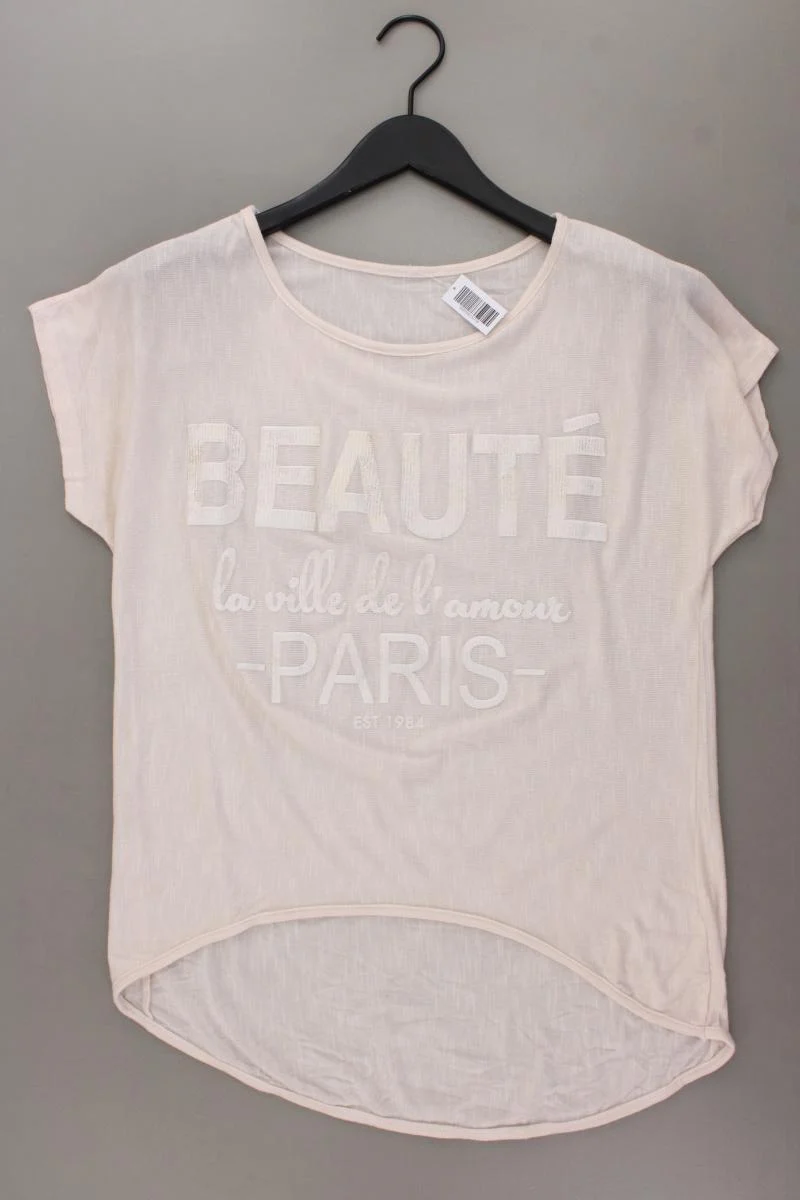 T-Shirt Gr. M Kurzarm creme