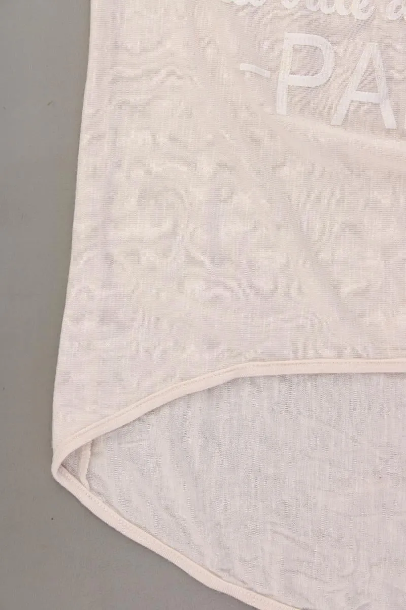 T-Shirt Gr. M Kurzarm creme