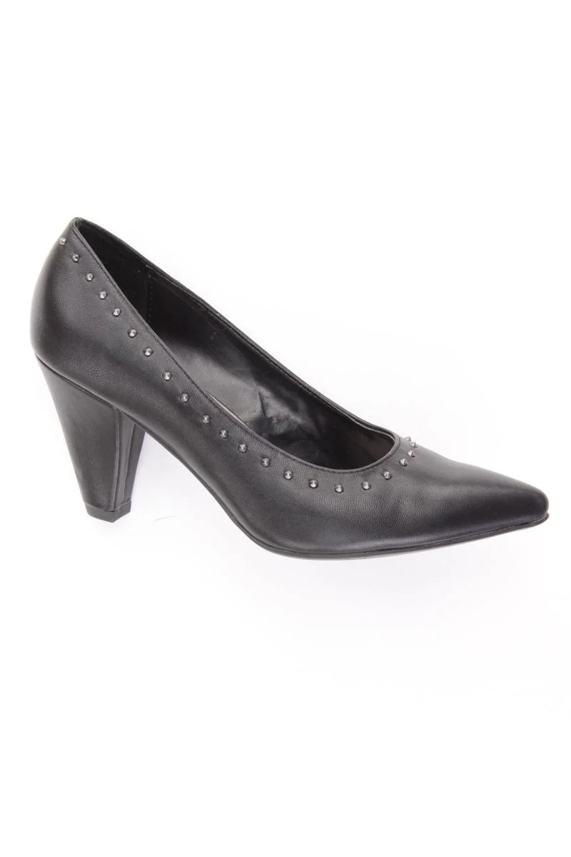 Graceland Pumps Gr. 40 schwarz aus Kunstleder