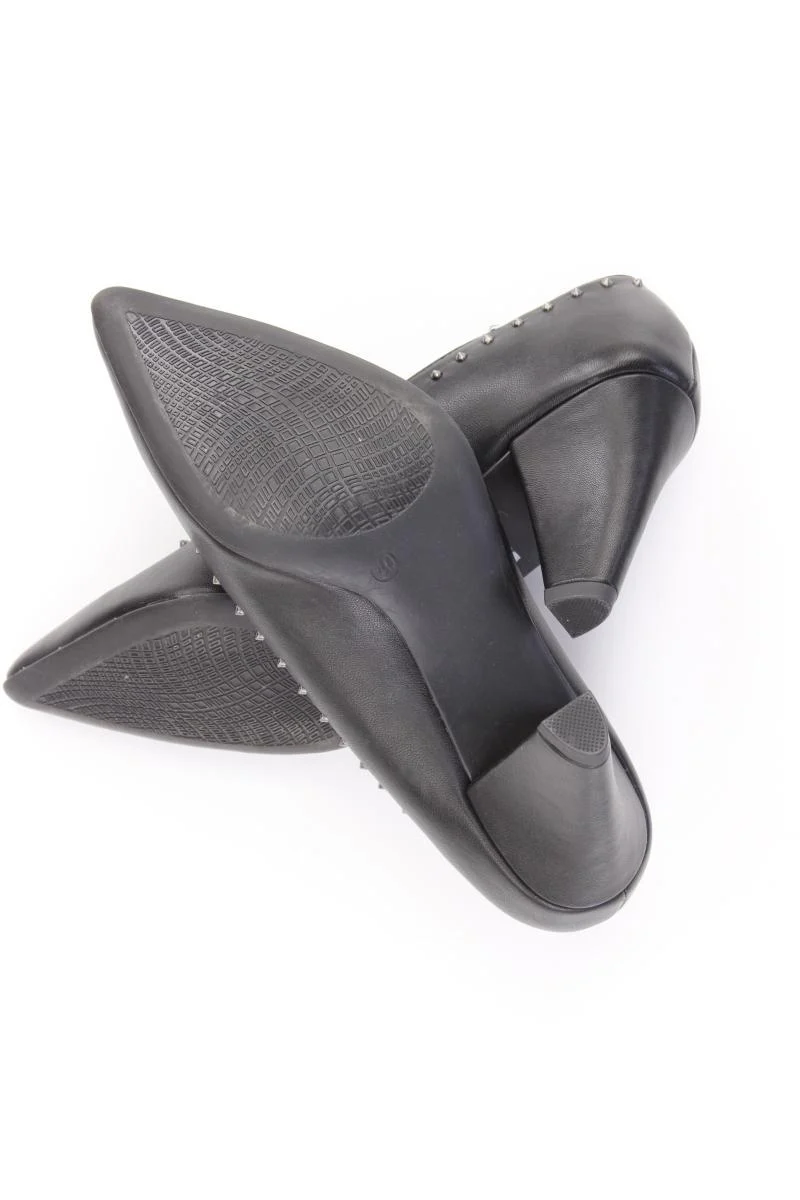 Graceland Pumps Gr. 40 schwarz aus Kunstleder