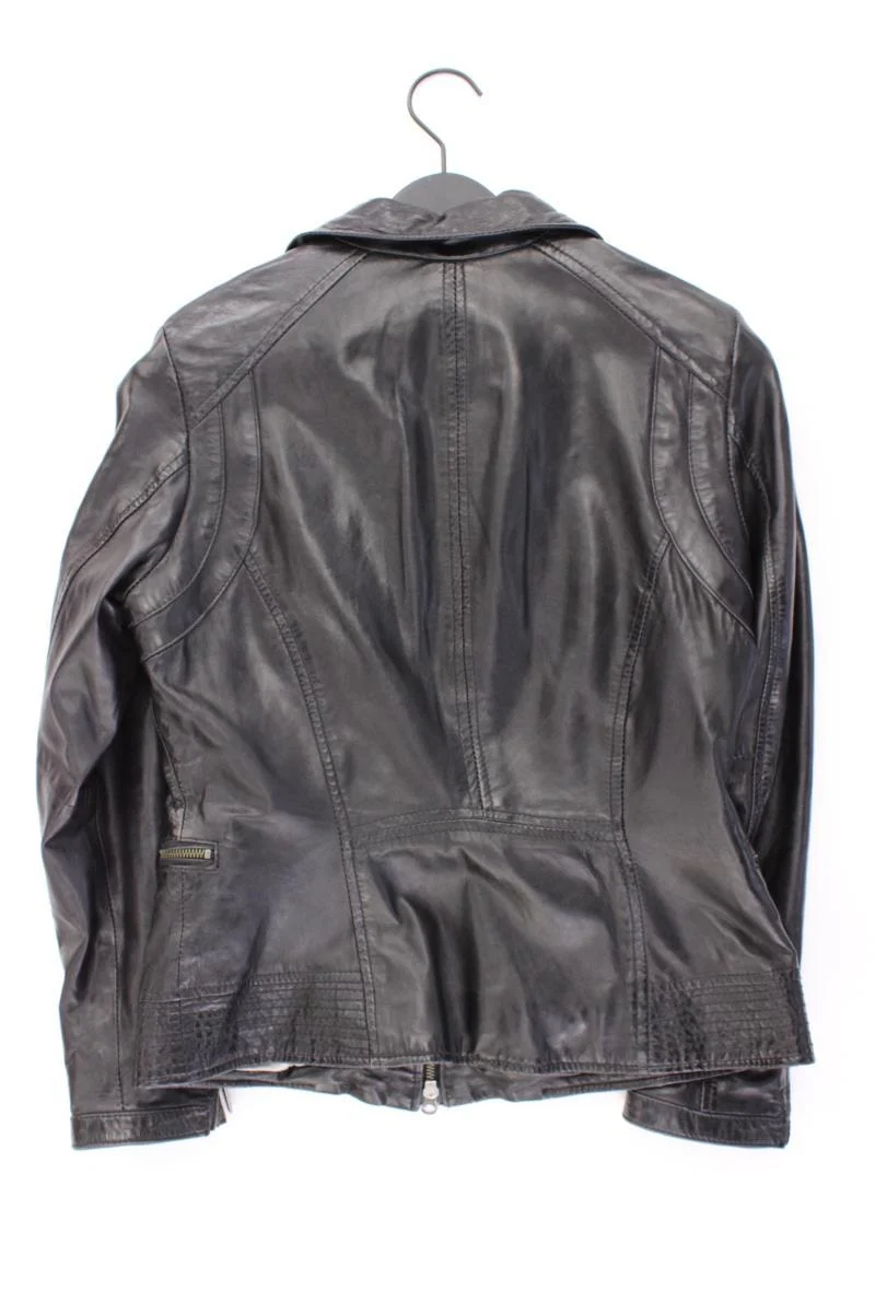 Milestone Lederjacke Gr. 40 schwarz