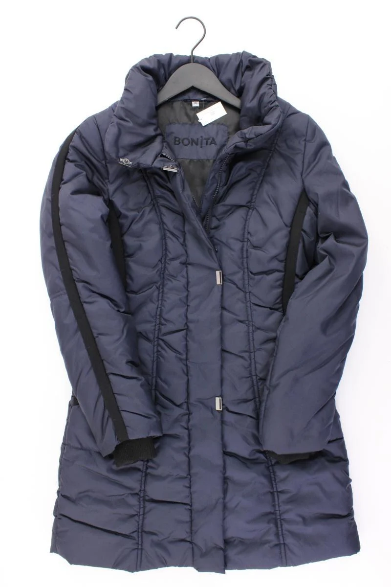 Bonita Wintermantel Gr. 36 blau aus Polyester