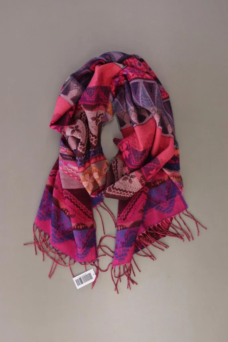 Schal mit Blumenmuster mehrfarbig
