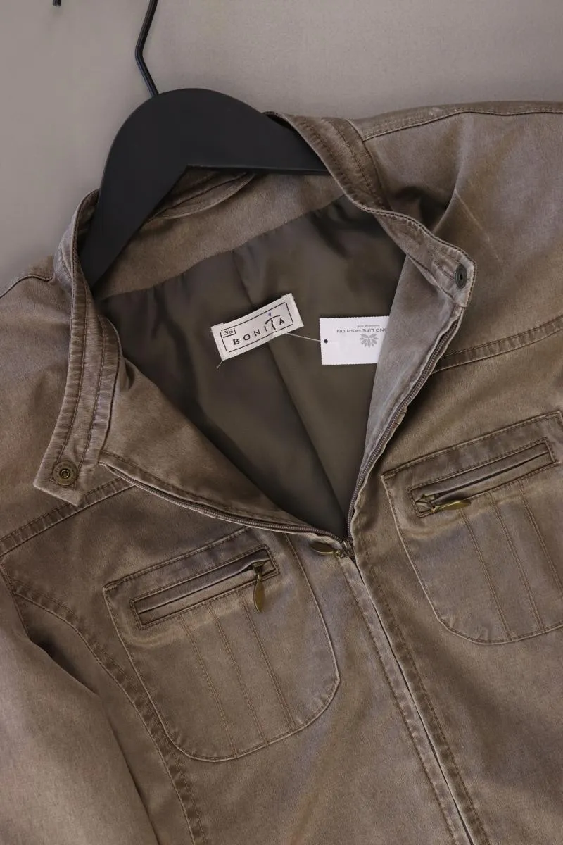 Bonita Übergangsjacke Gr. 38 braun aus Polyester