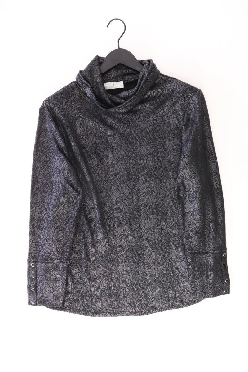 Pfeffinger Langarmpullover Gr. 46 grau aus Polyester