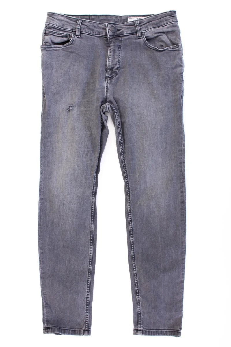 Review Skinny Jeans für Herren Gr. W32/L30 grau aus Baumwolle