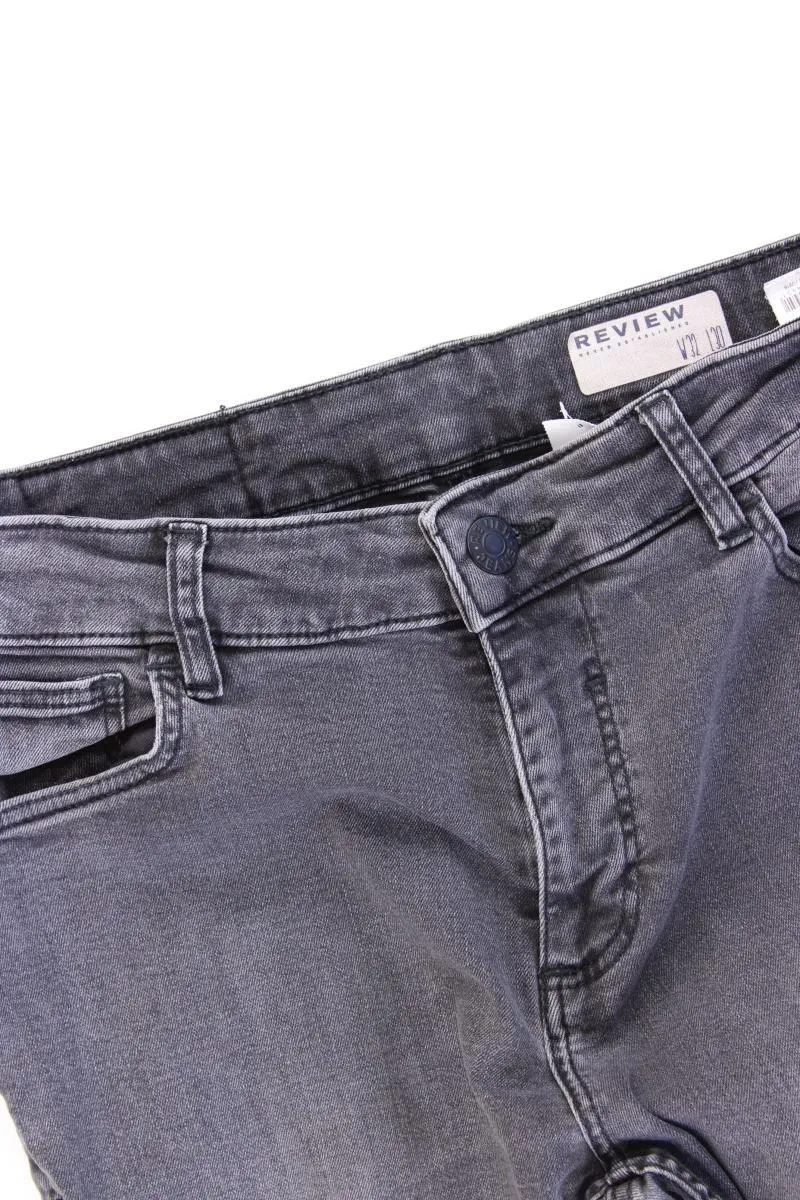 Review Skinny Jeans für Herren Gr. W32/L30 grau aus Baumwolle