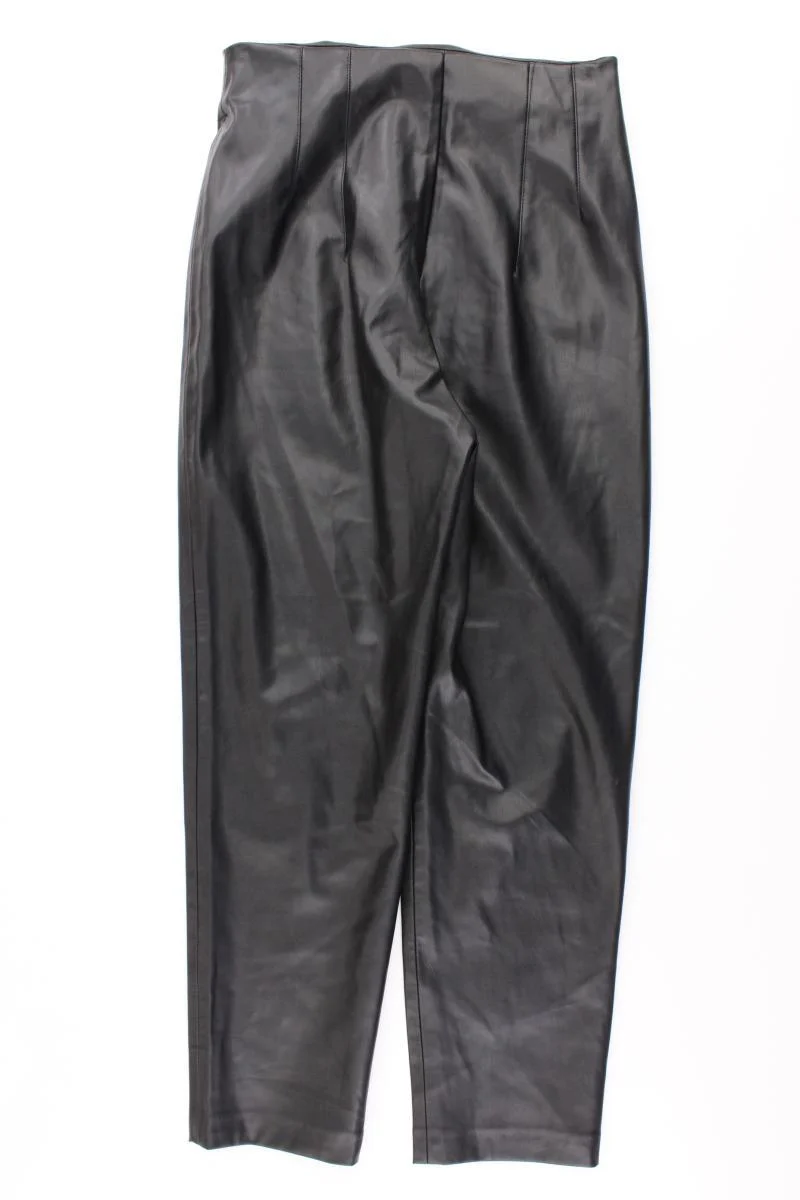 Zara Kunstlederhose Gr. M schwarz aus Polyurethan