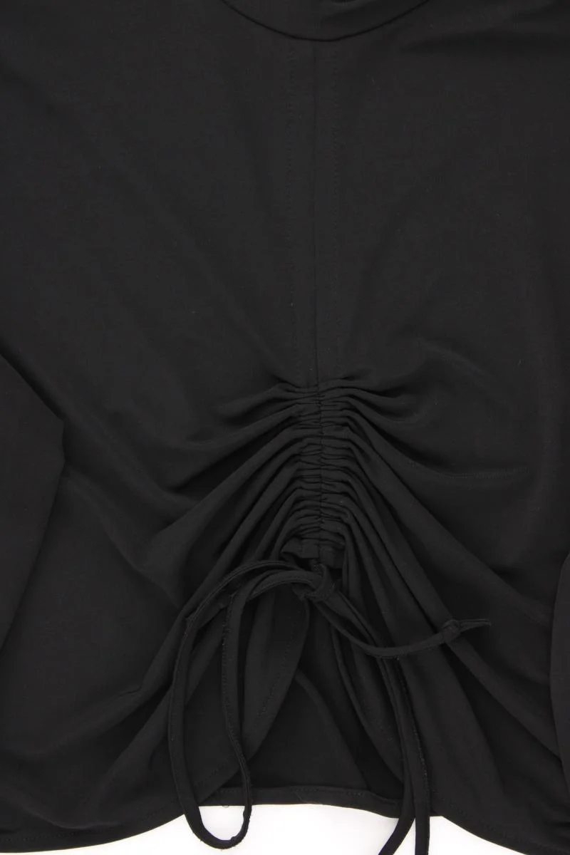 GuidoMaria Kretschmer AboutYou Langarm Crop Shirt Gr. 52 neuwertig schwarz