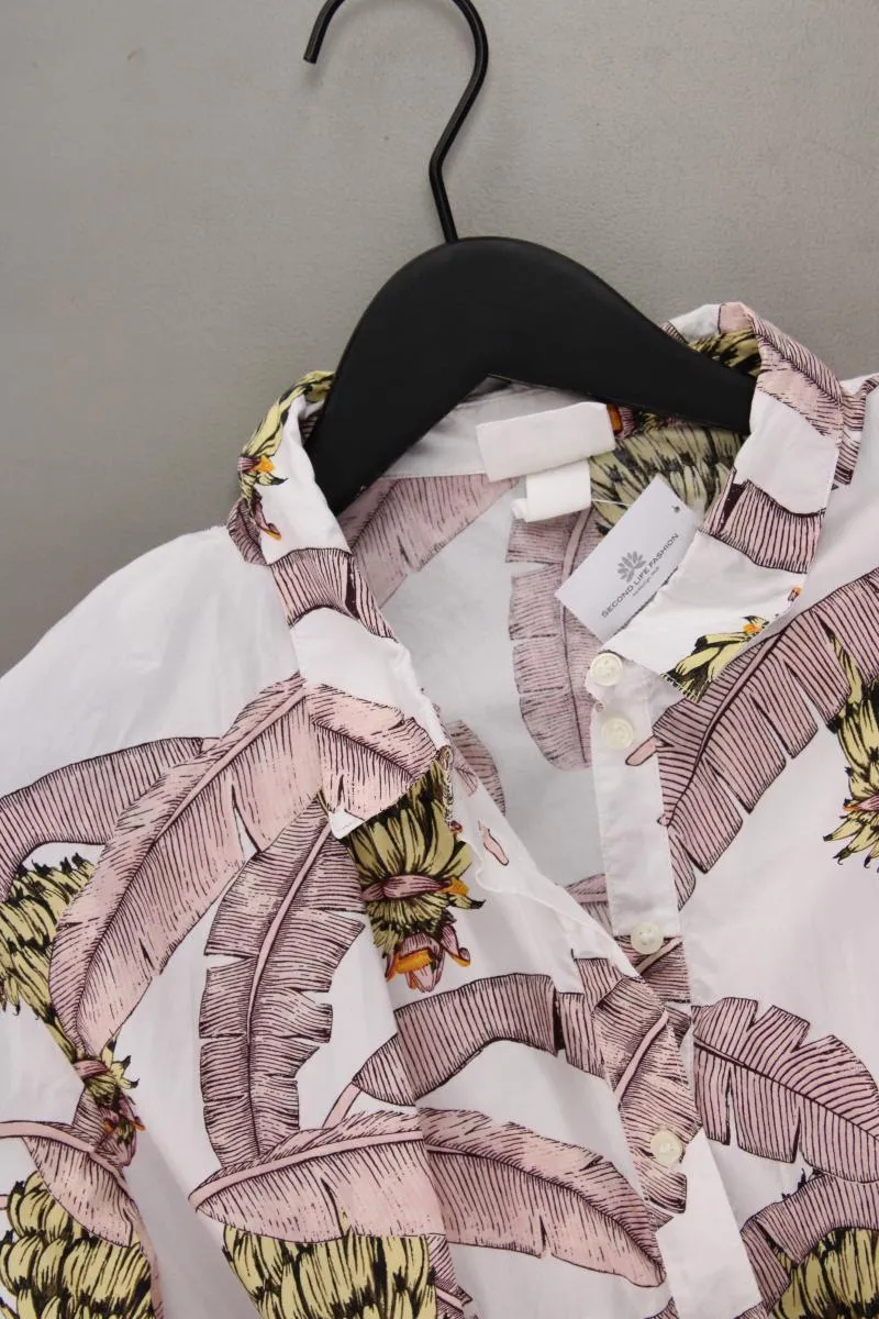 Desmond & Dempsey x H&M Blusenkleid Gr. 40 Langarm mehrfarbig aus Baumwolle