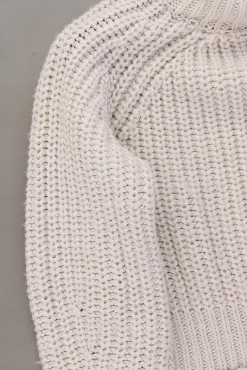 H&M Strickpullover Gr. XS creme aus Polyester