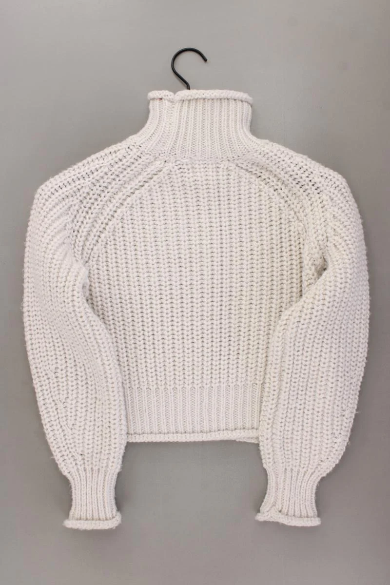 H&M Strickpullover Gr. XS creme aus Polyester