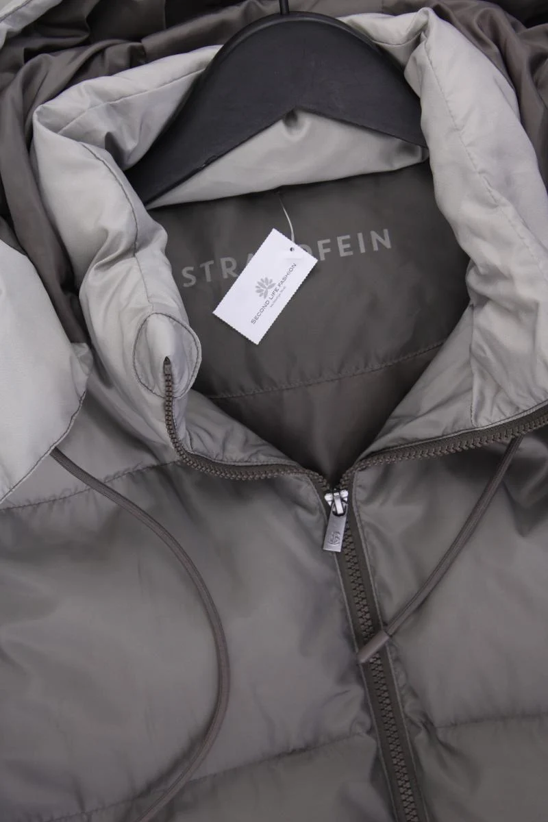 STRANDFEIN Winterjacke Gr. 54 neuwertig grau aus Polyester