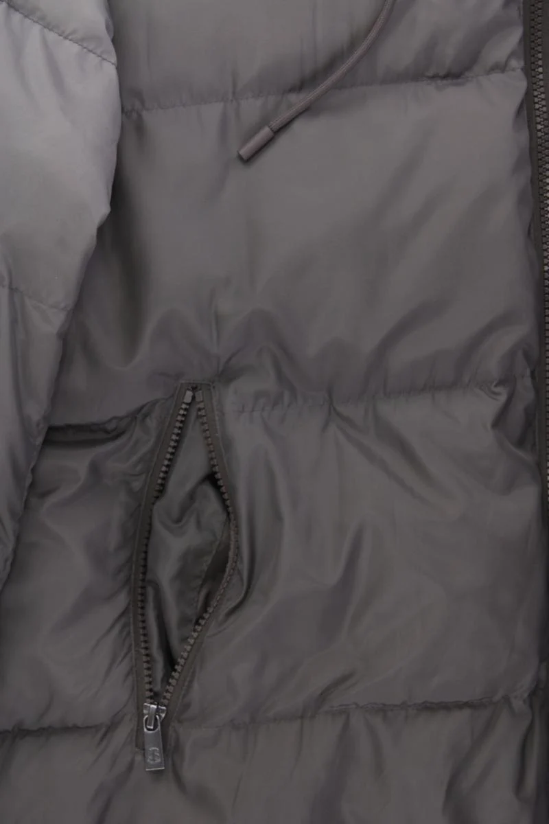 STRANDFEIN Winterjacke Gr. 54 neuwertig grau aus Polyester