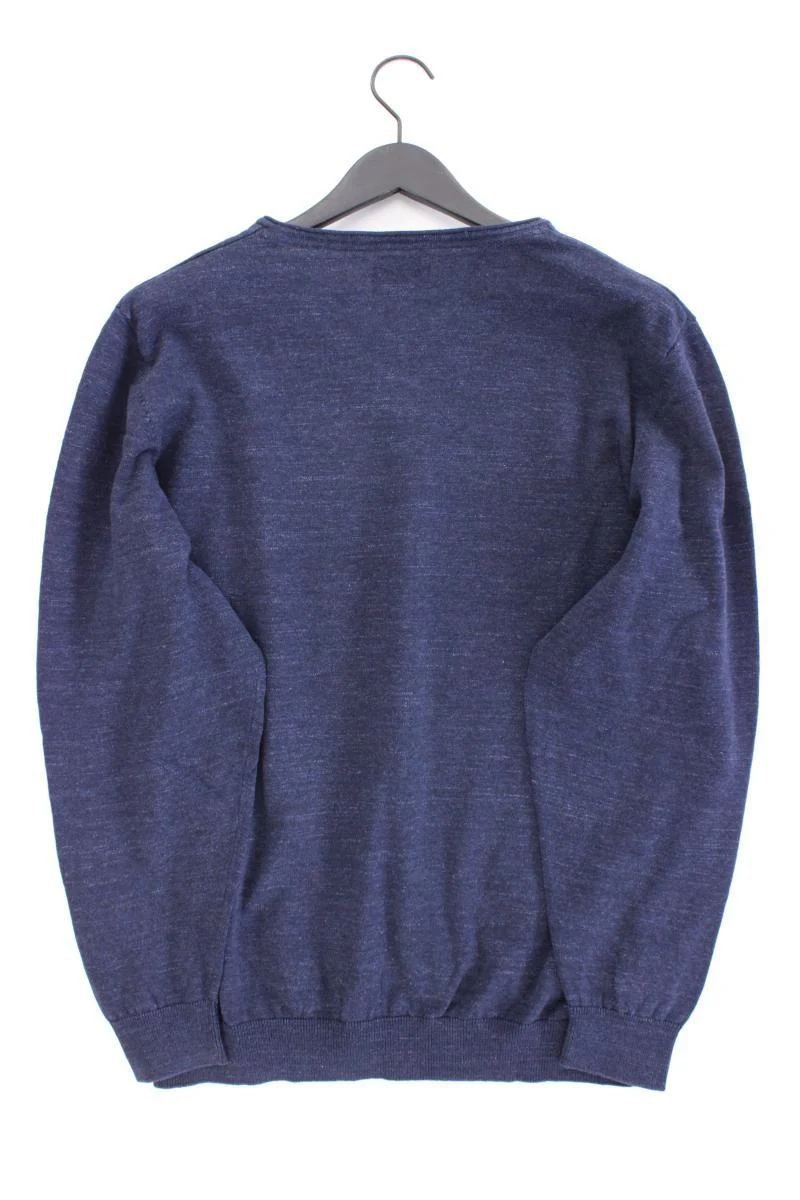 Feinstrickpullover für Herren Gr. XL blau