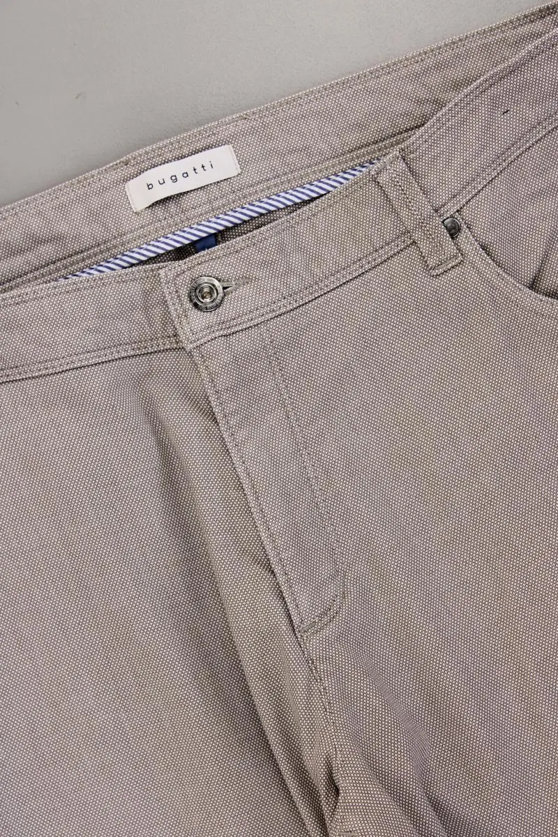 Bugatti Five-Pocket-Hose für Herren Gr. XXL creme