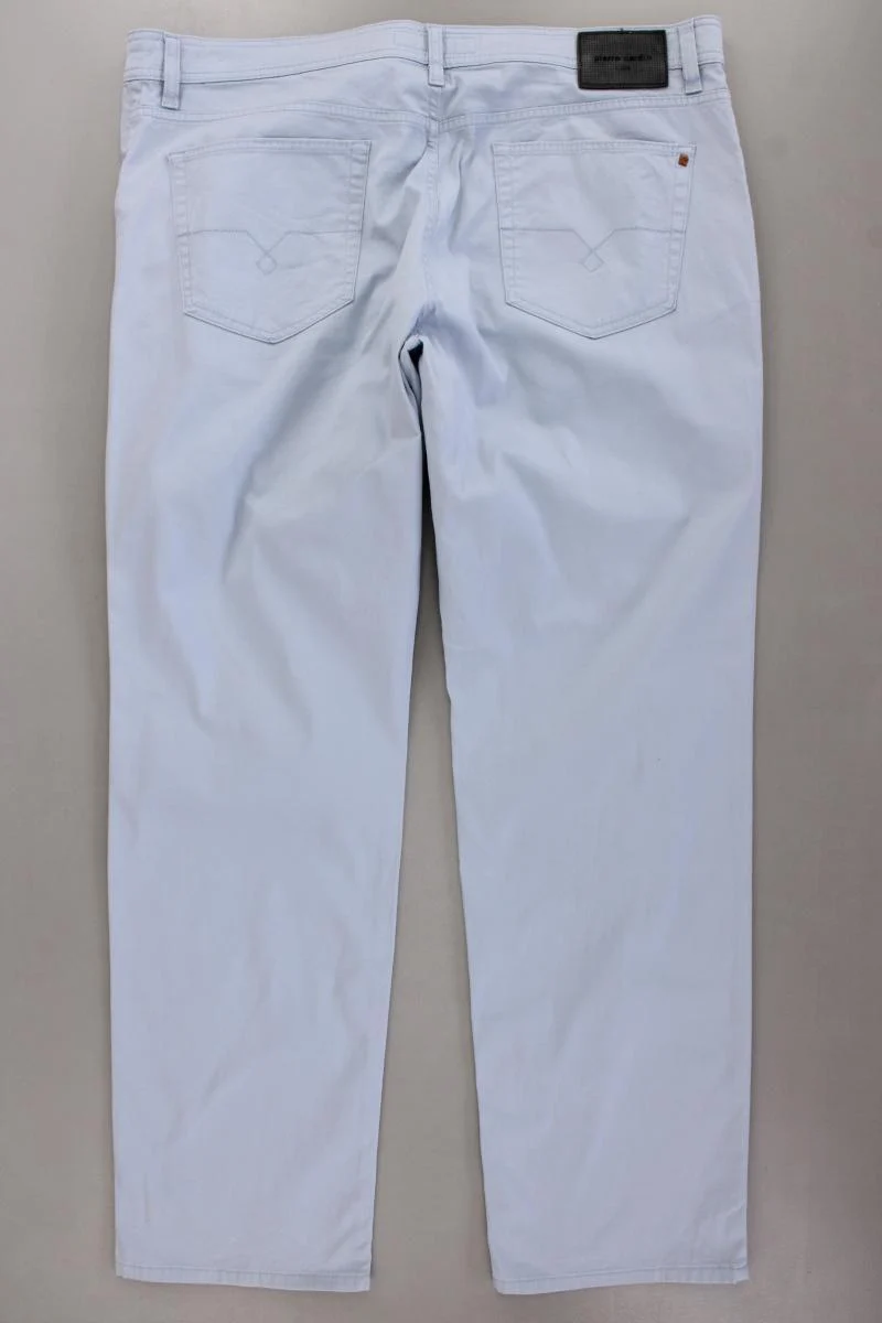Pierre Cardin Five-Pocket-Hose für Herren Gr. W42/L32 blau aus Baumwolle