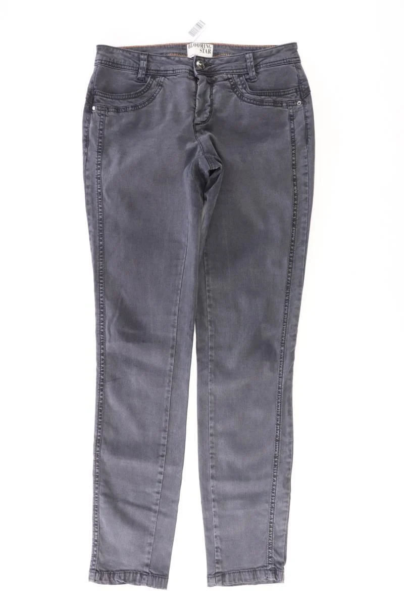 Street One Hose Gr. 36/L32 grau aus Baumwolle
