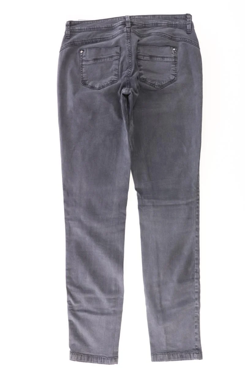 Street One Hose Gr. 36/L32 grau aus Baumwolle