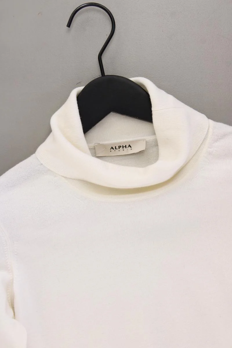 Alpha Studio Rollkragenpullover Gr. S creme
