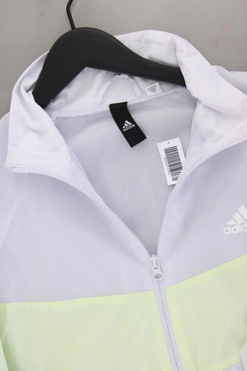 Adidas Sportjacke Gr. M grau aus Polyester