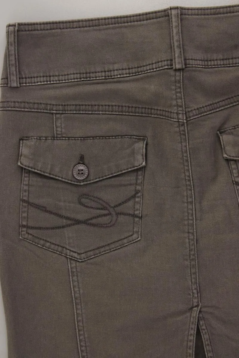 edc by Esprit Rock Gr. 36 braun aus Baumwolle