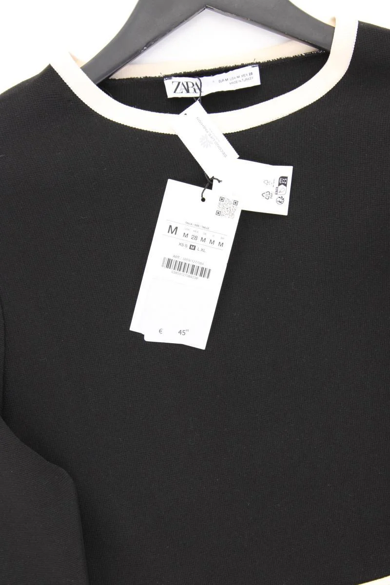 Zara Langarmkleid Gr. M neu mit Etikett Neupreis: 45,95€! schwarz aus Polyamid