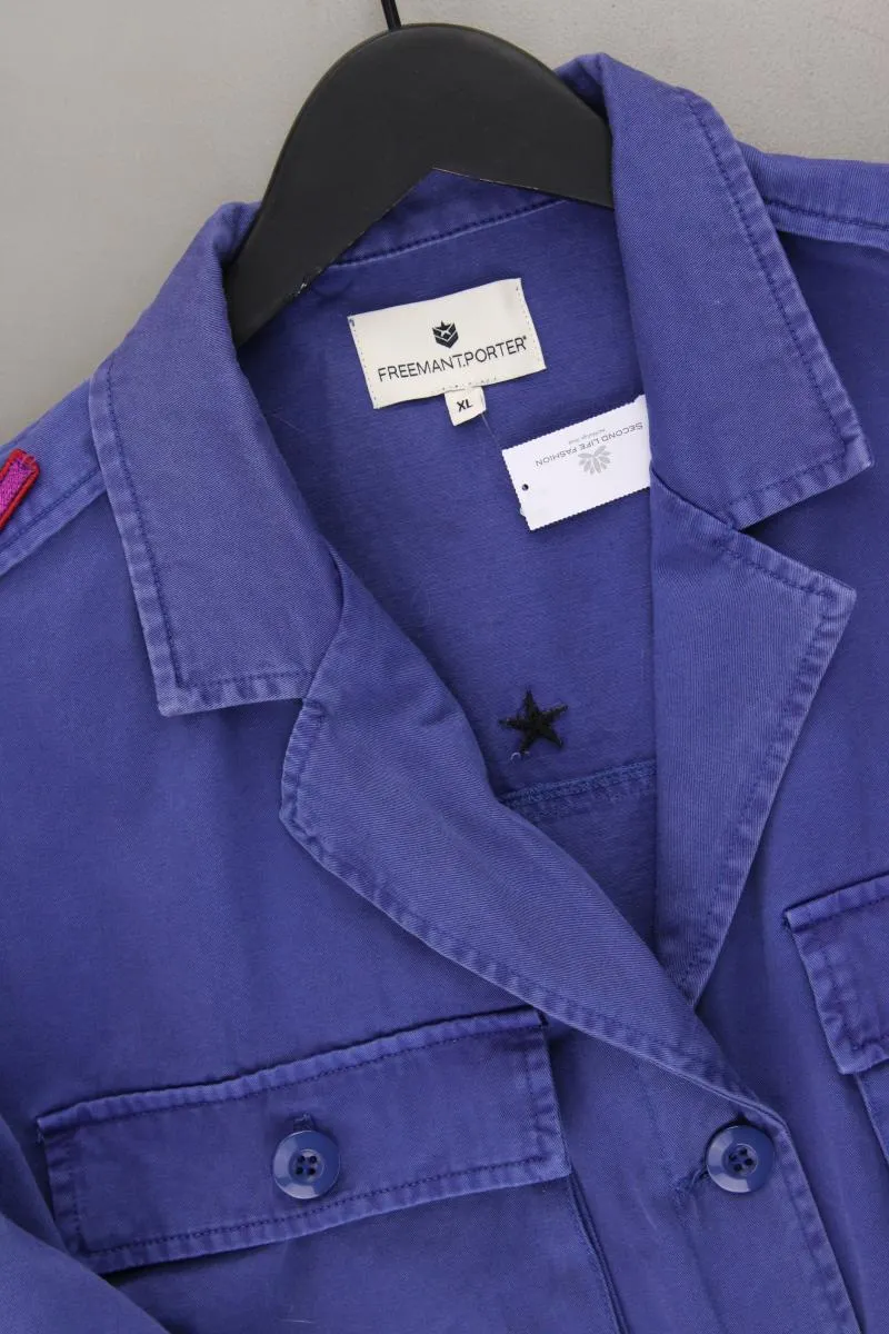 Freeman T. Porter Übergangsjacke Gr. XL blau aus Baumwolle