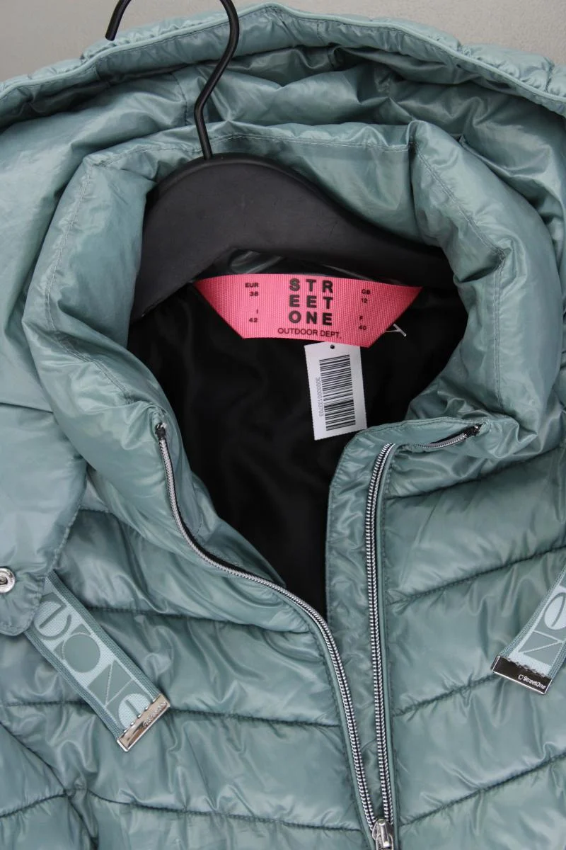 Street One Kapuzenjacke Gr. 38 neuwertig blau aus Polyester
