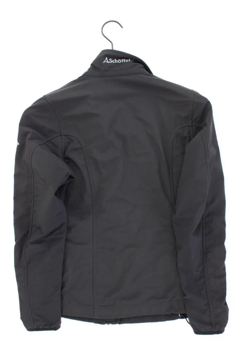 Schöffel Softshelljacke Gr. 36 schwarz aus Polyester