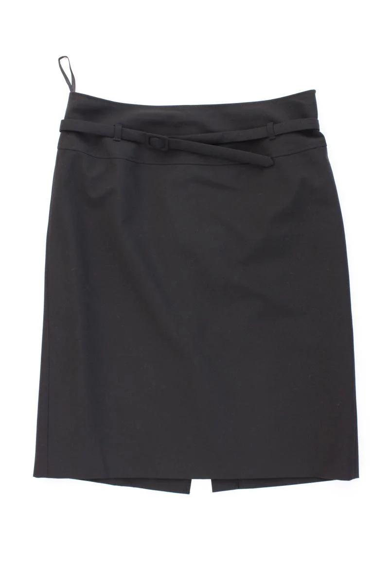 s.Oliver Selection Bleistiftrock Gr. 36 schwarz aus Polyester