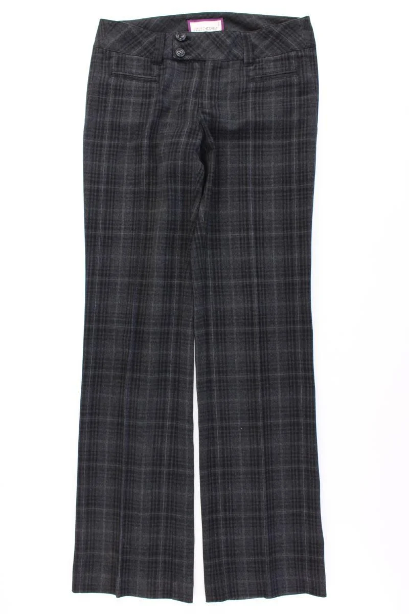 Esprit Hose Gr. 36 kariert grau aus Polyester