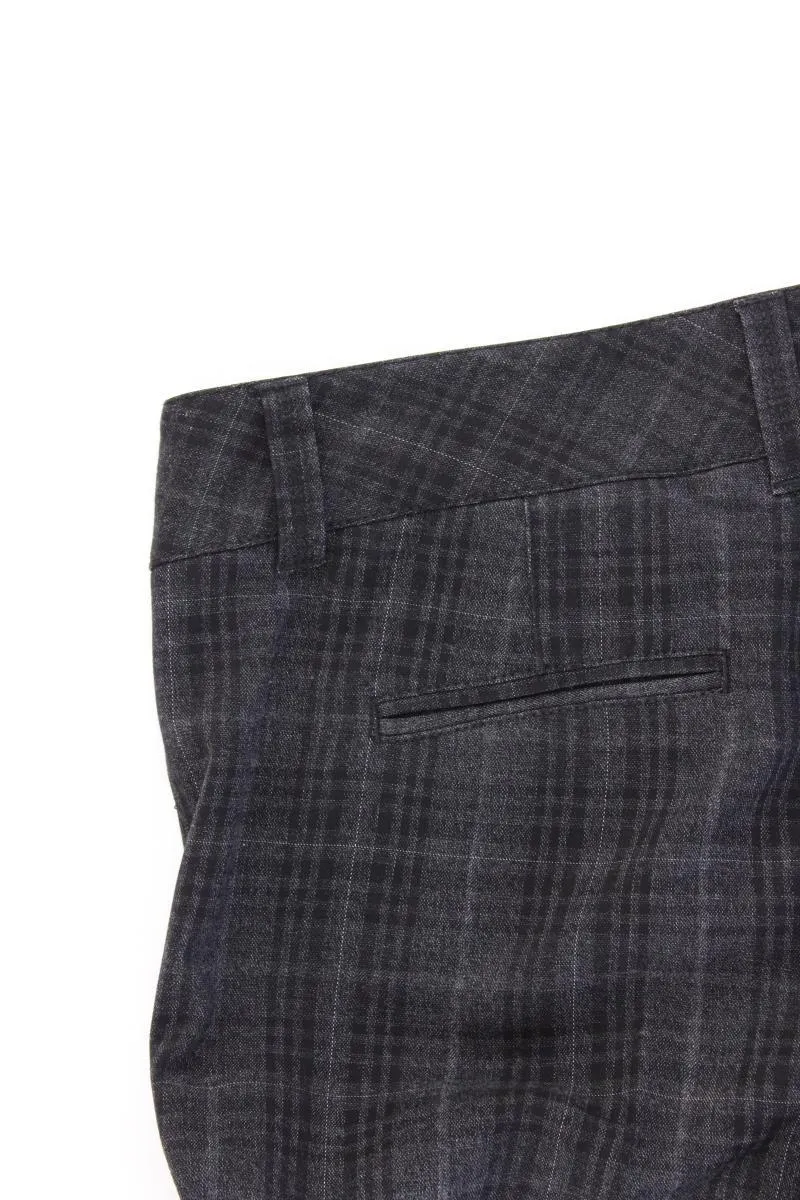 Esprit Hose Gr. 36 kariert grau aus Polyester