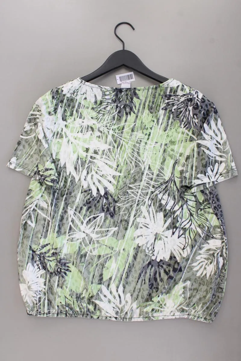 Liberty Printshirt Gr. XL Kurzarm grün aus Polyester