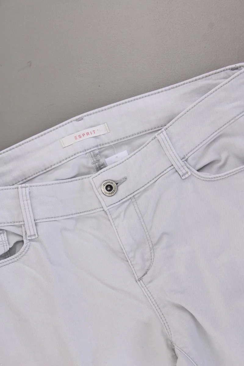 Esprit Five-Pocket-Hose Gr. 38/L28 grau aus Baumwolle