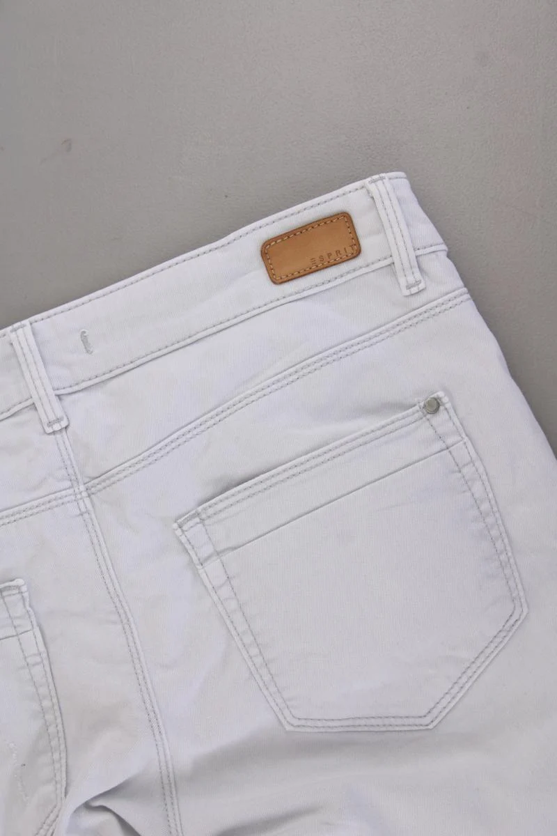 Esprit Five-Pocket-Hose Gr. 38/L28 grau aus Baumwolle