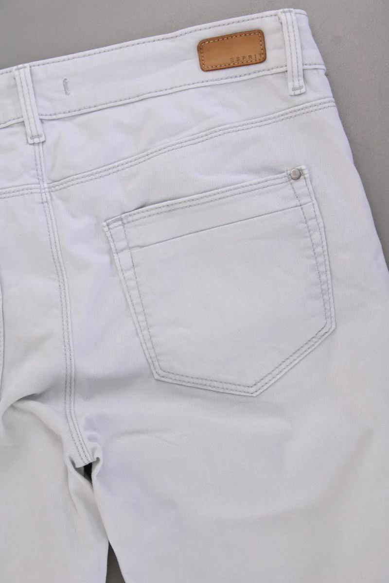 Esprit Five-Pocket-Hose Gr. 38/L28 grau aus Baumwolle