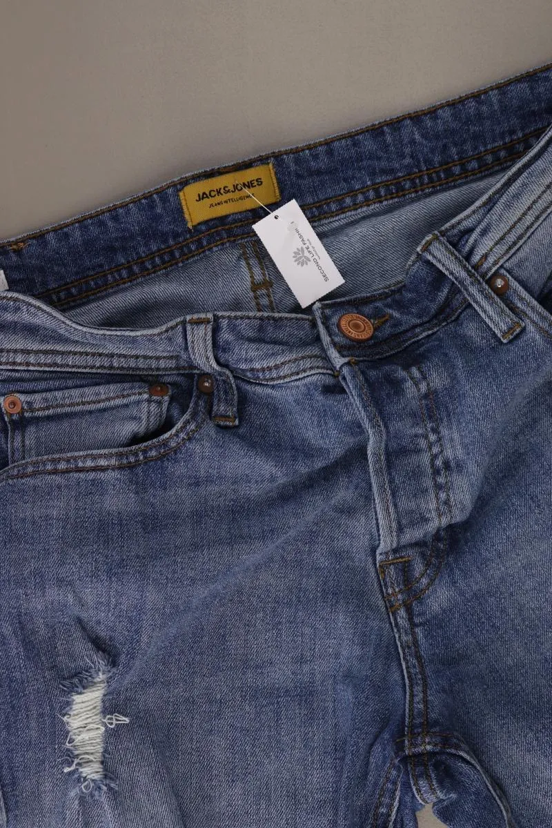 Jack & Jones Jack&Jones Slim Straight Tim Jeans für Herren Gr. W34/L32 blau