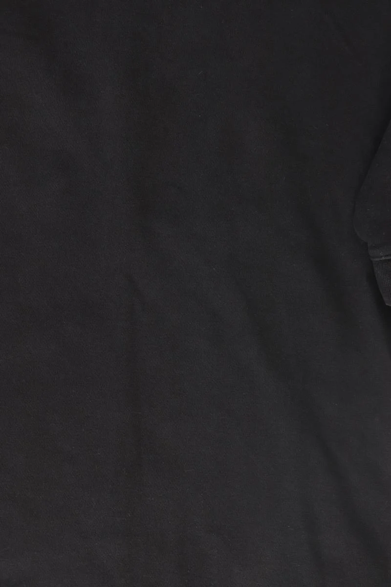 Zara T-Shirt für Herren Gr. S Kurzarm schwarz aus Baumwolle