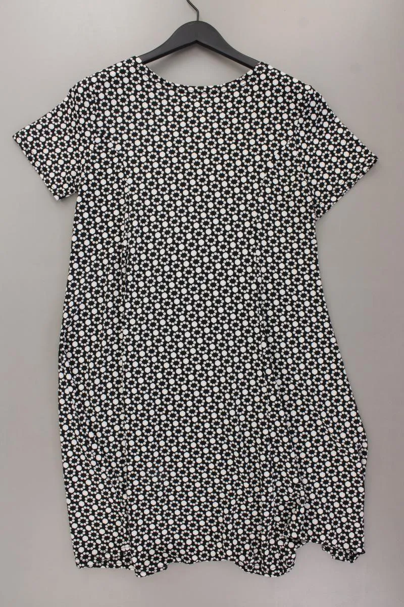 Stretchkleid Gr. M/L Kurzarm schwarz aus Viskose