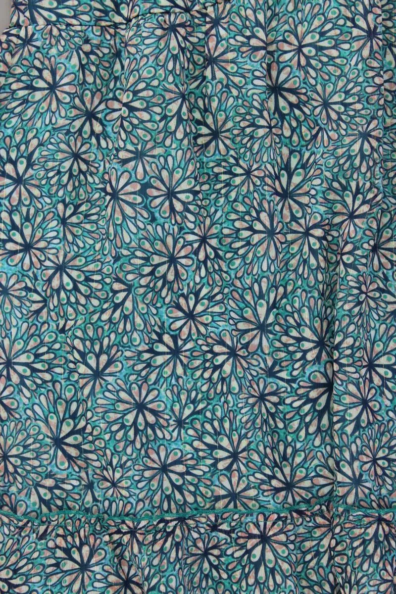 Toscane Kleid Gr. 48 Ärmellos türkis aus Polyester