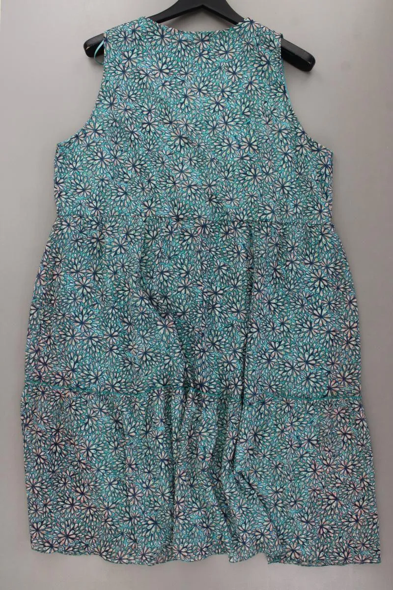 Toscane Kleid Gr. 48 Ärmellos türkis aus Polyester