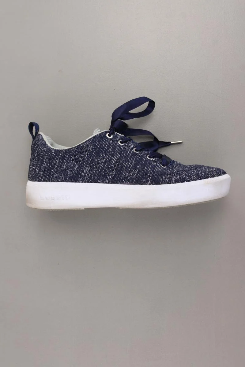 Bugatti Sneaker Gr. 40 mit Glitzer blau