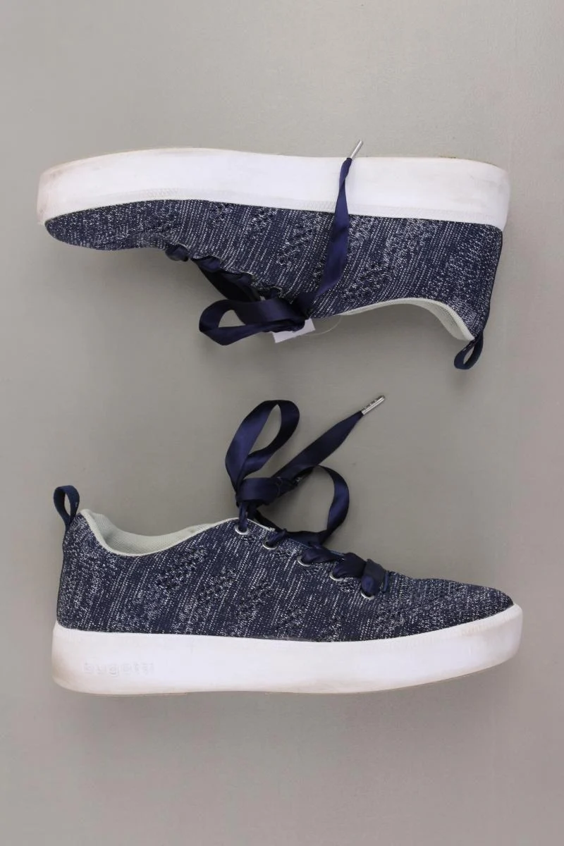 Bugatti Sneaker Gr. 40 mit Glitzer blau